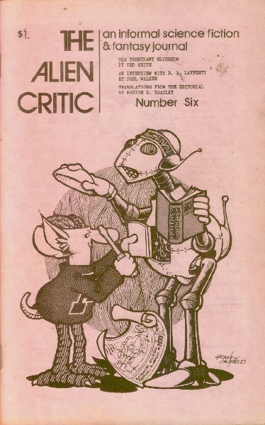 the cover of The Magazine of The Alien Critic 6